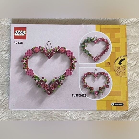 NEW LEGO Heart Ornament Set # 40638 Sealed Valentine's Day - Picture 2 of 2